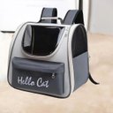 Ver mais imagens de Mochila Bolsa Transporte Passeio Gato Cachorro Cao Pet Animais Vista Panoramica Bolso Ventilado Ar C