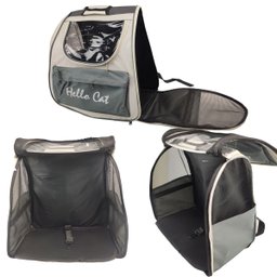 Mochila Bolsa Transporte Passeio Gato Cachorro Cao Pet Animais Vista Panoramica Bolso Ventilado Ar C - 6