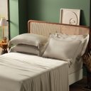 Ver imagem 3 de Jogo de Cama 100% Bambu Fibras Naturais 4 Peças 350 Fios