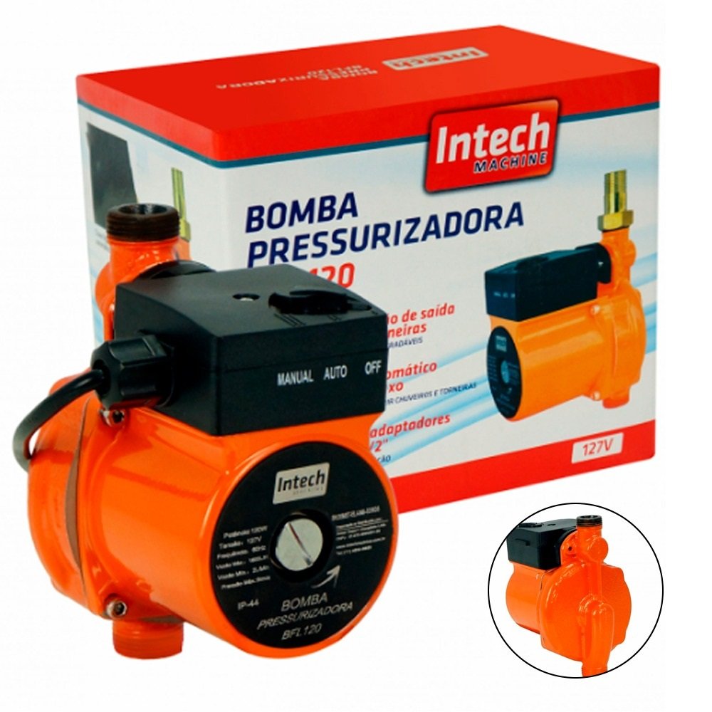 BOMBA D AGUA PRESSURIZADORA 3/4 120W BFL120 110V/220V | MadeiraMadeira