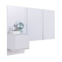 Ver imagem 7 de Cama Solteiro Suspensa com Cabeceira e Mesa de Apoio 80/90 Zurique Branco