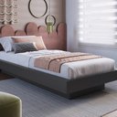 Ver imagem 5 de Cama Solteiro Suspensa com Cabeceira e Mesa de Apoio 80/90 Zurique