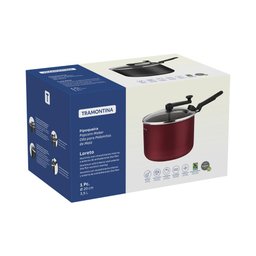 Pipoqueira Tramontina Antiaderente Loreto 20cm 3,5L Vermelho - 4