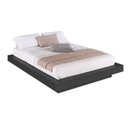 Ver imagem 6 de Cama Casal Queen Suspensa, Cabeceira e Mesas de Apoio 140/160 Zurique Cinza/Grafite