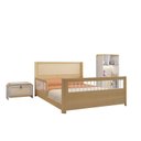 Ver imagem 6 de Quarto Montessoriano Cama Casal Evolutiva Estante 4 Nichos LED e Sapateira Wave Casatema MadeiraOriginals