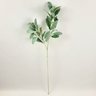 Folha de Orelha de Cordeiro Flocada 73cm Planta Artificial G - 6