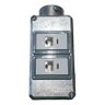 Kit 22 Un Placa Condulete - 1 Mod.rj11/rj45 Cinza 6782 - - 5
