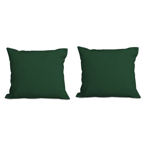 Kit 2 Almofadas Decorativa Quadrado 45x45 Cm Cm Sala Quarto Sofá Suede Verde Eli Móveis e Decoração