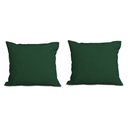 Ver imagem 1 de Kit 2 Almofadas Decorativa Quadrado 45x45 Cm Cm Sala Quarto Sofá Suede Verde Eli Móveis e Decoração
