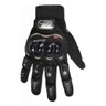 Luva Motoqueiro Motocross Motociclista Pró Black Preta - 4