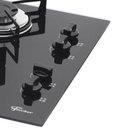Ver imagem 4 de Fogão Cooktop Fischer 4 Bocas Gás Mesa Vidro Preto 1519-5713