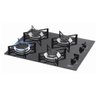 Fogão Cooktop Fischer 4 Bocas Gás Mesa Vidro Preto 1519-5713 - 1
