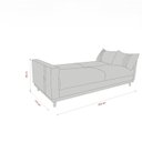 Ver imagem 4 de Sofá Cama 3 Lugares Esther 203cm X 90cm X 95cm