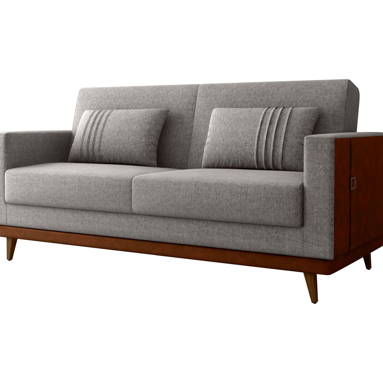 Sofá Cama 3 Lugares Esther 203cm X 90cm X 95cm - 2