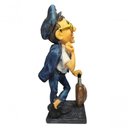 Ver imagem 3 de Estátua Aviador Piloto de Avião em Resina Decoração 23cm