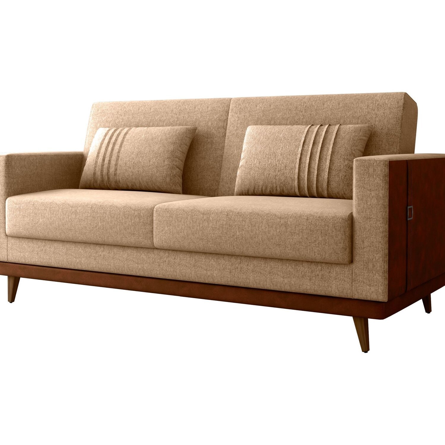 Sofá Cama 3 Lugares Esther 203cm X 95cm X 90cm - 2