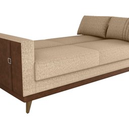 Sofá Cama 3 Lugares Esther 203cm X 95cm X 90cm - 6