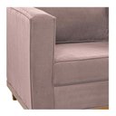 Ver imagem 6 de Sofá 2 Lugares Europa Linho Rosê - Am Decor
