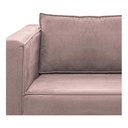 Ver imagem 5 de Sofá 2 Lugares Europa Linho Rosê - Am Decor