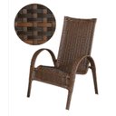 Ver imagem 3 de Kit 4 Cadeiras Paris Area Externa, Jardim Junco Bronze