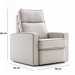 Poltrona Reclinável Mad 3808 2473_c sem Atuador - 2