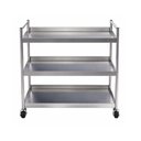 Ver imagem 1 de Carro Bandeja Triplex | 70 x 40 x 85 cm | Inox 430
