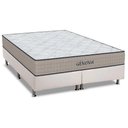 Ver imagem 1 de Cama Box King: Colchão Espuma D45 Orthoflex Genova + Base Crc Courano White (193x203)