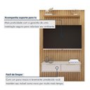 Ver imagem 7 de Painel Suspenso 138 Cm com Nicho Vitória 100% Mdf Cinamomo/off White