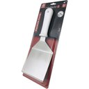 Ver imagem 5 de Espátula Cabo Branco Curva Aço Inox Chapeiro Lanche Nº4