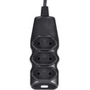 Ver imagem 2 de Extensao Cabo Pl 2x0,75 5 Metros Preta 102