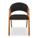 Ver imagem 3 de 2 Cadeiras Sala de Jantar em Madeira Luiza Sintético Ds Home