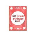 Ver imagem 5 de Kit 03 Placas Mdf Eu Amo Você Decoração Quadros 28,7x22 Ar10