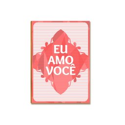 Kit 03 Placas Mdf Eu Amo Você Decoração Quadros 28,7x22 Ar10 - 6