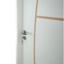 Ver imagem 7 de Porta Belíssima 6 Prime Batente Regulável 16-20 Guarnição 5cm 72cm x 210cm Abertura Direita Branco Rodam