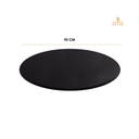 Ver imagem 7 de Prato Giratório Sobrepor Servir Mesa De Jantar Preto 90 Cm