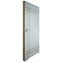 Ver imagem 6 de Porta Belíssima 9 Prime Batente Regulável 16-20 Guarnição 5cm 62cm x 210cm Abertura Direita Branco Rodam