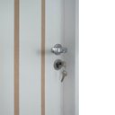 Ver imagem 3 de Porta Belíssima 9 Prime Batente Regulável 16-20 Guarnição 5cm 62cm x 210cm Abertura Direita Branco Rodam