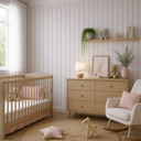 Ver imagem 2 de Papel de Parede Adesivo Infantil Floral Decoração para Quartos - Kit 12 Metros