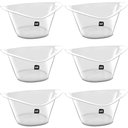 Ver imagem 1 de Kit 6 Baldes de Gelo Champanheira 8l Transparente 43x20cm Restaurante Hotel Bar Cerveja Vinho