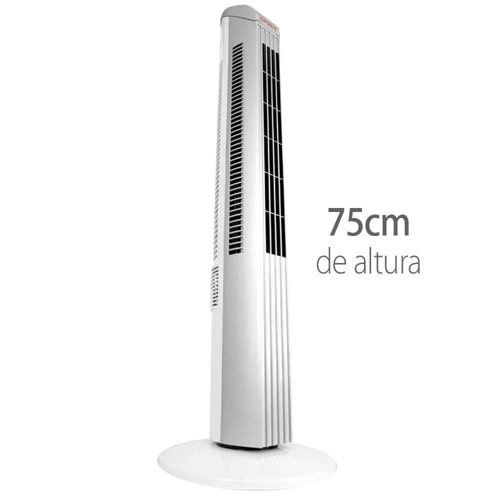 Ventilador Torre Spirit Maxximos Elegant TS700 Branco Prata 127V - 7