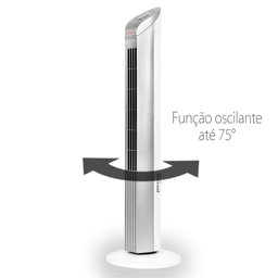 Ventilador Torre Spirit Maxximos Elegant Ts700 Branco Prata 127v - 4