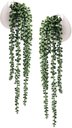 Ver imagem 1 de 2 Plantas de Pendurar Suculentas 65cm Realistas Artificiais