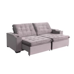 Sofá Londres 4 Lugares 2,20cm - de Casa Décor Estofados - 4