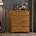 Ver imagem 1 de Cômoda em Mdf com 4 Gavetas 80cm X 104cm X 45cm Monet