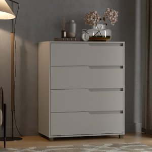 Cômoda em Mdf com 4 Gavetas 80cm X 104cm X 45cm Monet