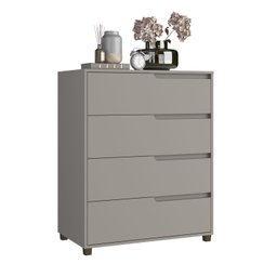 Cômoda em Mdf com 4 Gavetas 80cm X 104cm X 45cm Monet - 4