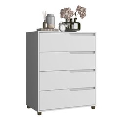 Cômoda em Mdf com 4 Gavetas 80cm X 104cm X 45cm Monet - 4