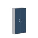 Ver imagem 4 de Armário Alto 02 Portas Pivotante AA1600MX-31 Azul/Cinza