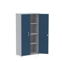 Ver imagem 5 de Armário Alto 02 Portas Pivotante AA1600MX-31 Azul/Cinza