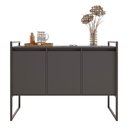 Ver imagem 3 de Buffet Aparador Industrial 3 Portas para Sala de Jantar